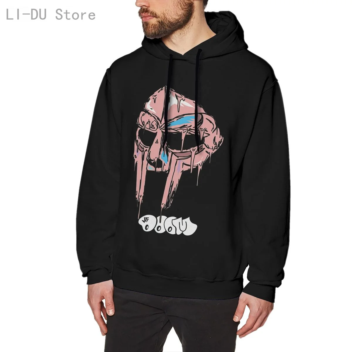 

Funny Unisex Hooded Men Sweatshirts Mf Doom Hip Hop Men's Women Clothes Streetwear Harajuku Hoodies