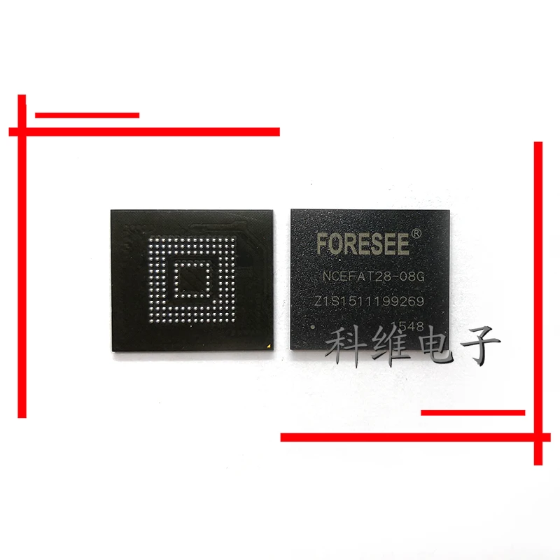NCEFAT28-08 G NCEFBH16-08 153 Ball EMMC 8G Stora g e Chip IC | Электронные компоненты и принадлежности