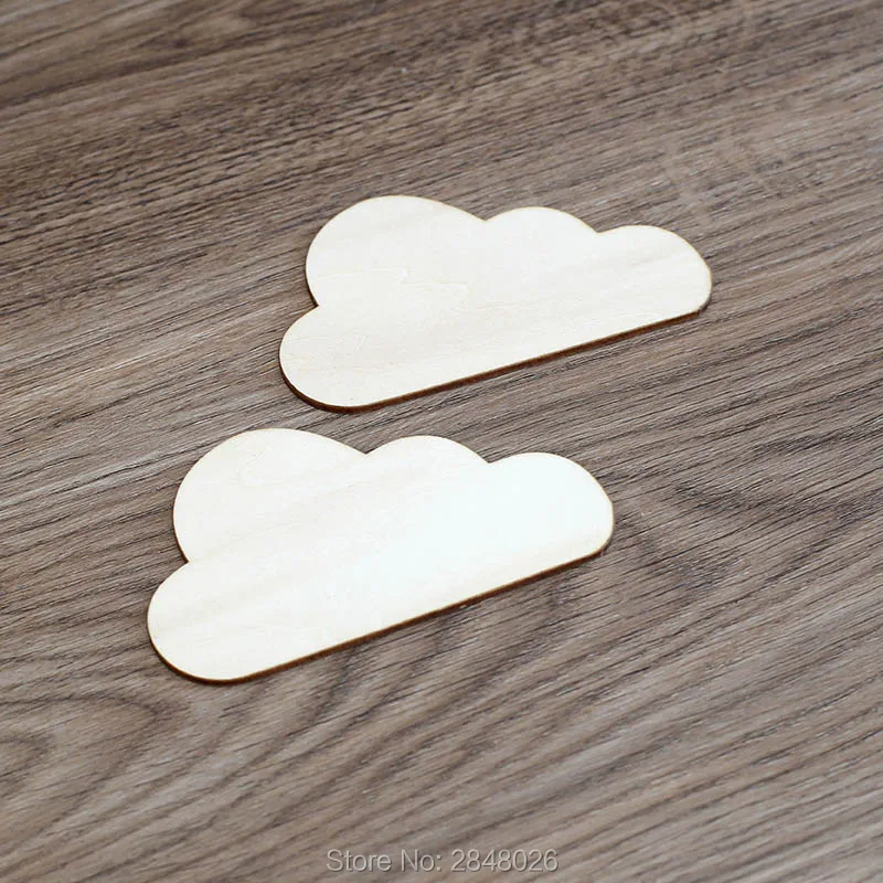 Персонализированный Деревянный Настенный декор с именем и облаком подарок