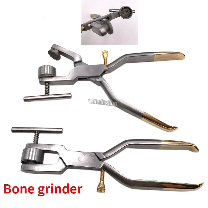 1 шт. костная дробилка для зубов инструмент из нержавеющей стали | Красота и