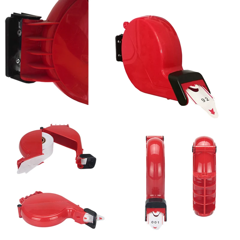 2/3 digits turn o matic ticket roll take a number dispenser customer waiting numbers numbering system tickets K-T