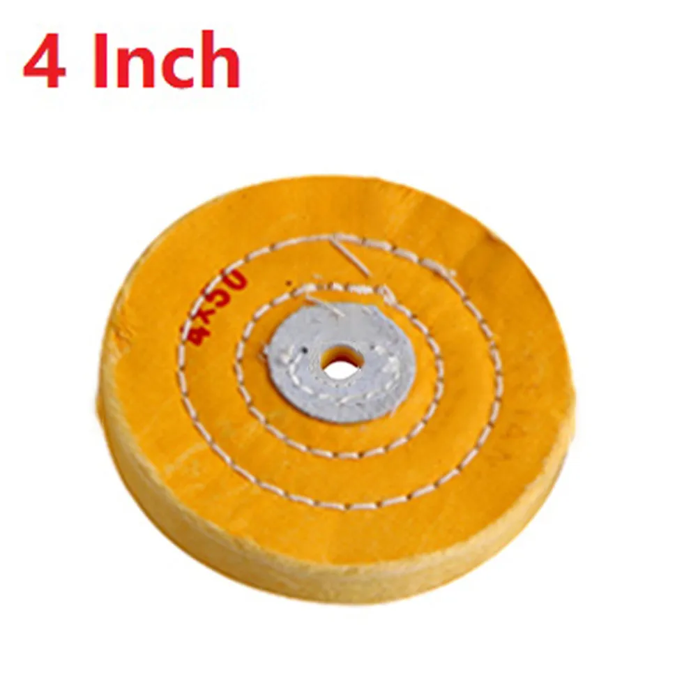 

3-6 Inch Buffing Soft Polishing Buffer Polish Wheel Pad Kit For Bench Grinder Polishing Wheels //