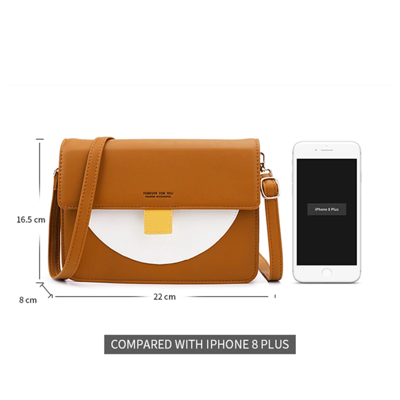 

Fashion Flap Bag Multifunction Handbag Casual Phone Bag Square Women Bag Shoulder Messenger Bag Black Women Small Crossbody Bag