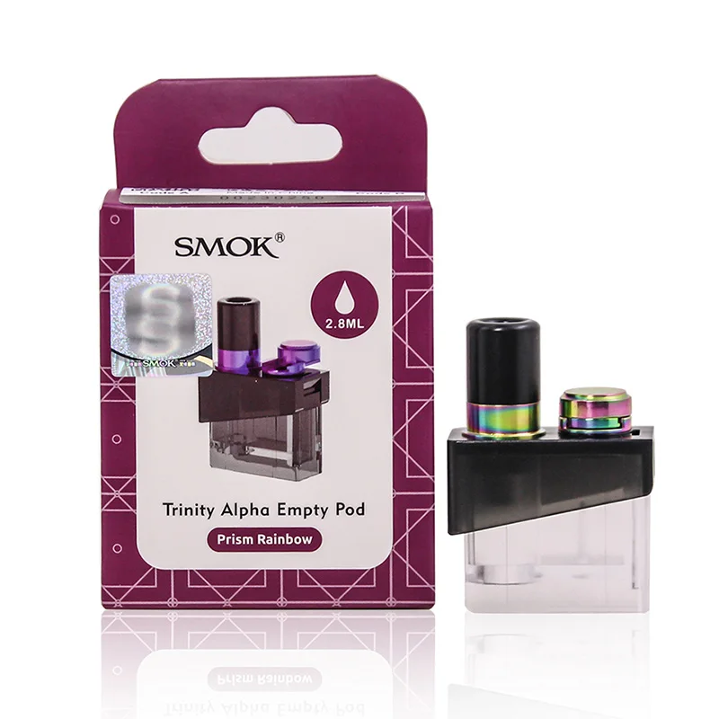 Сменный атомайзер для электронных сигарет SMOK Trinity Alpha пустой картридж 2 8 мл