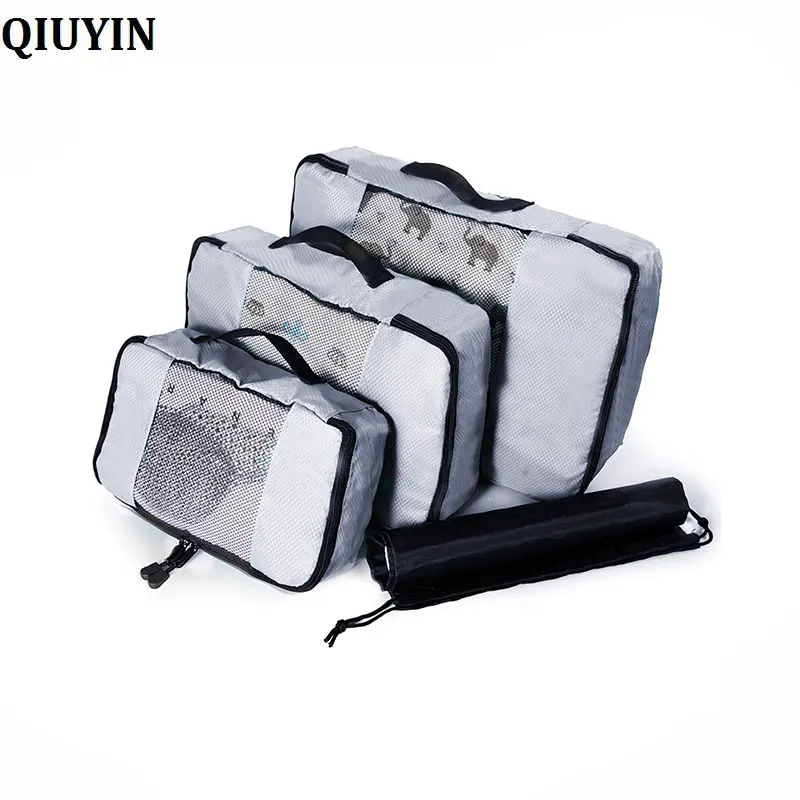 QIUYIN брендовая дорожная сумка 3 шт. органайзер для упаковки кубиков Женская