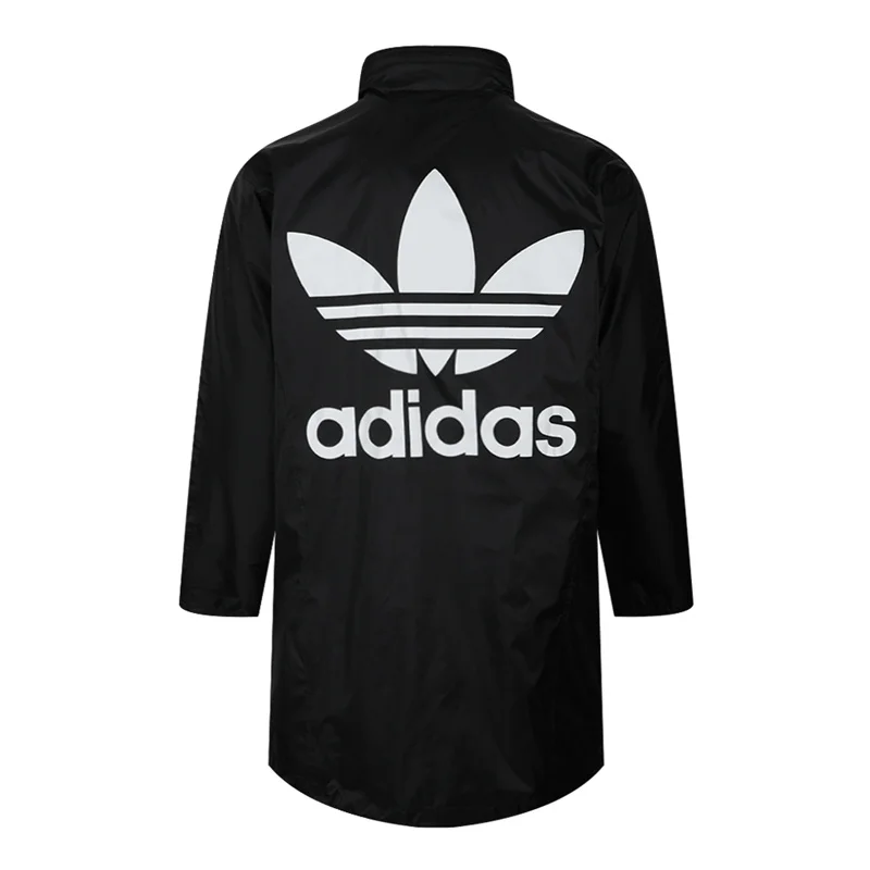 Мужская длинная куртка с капюшоном Adidas Originals спортивная одежда Новое поступление