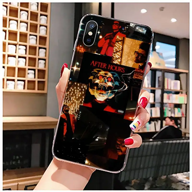 

The Weeknd After Hours luxury Phone Case shell Transparent for iPhone 11 12 mini pro XS MAX 8 7 6 6S Plus X 5S SE 2020 XR