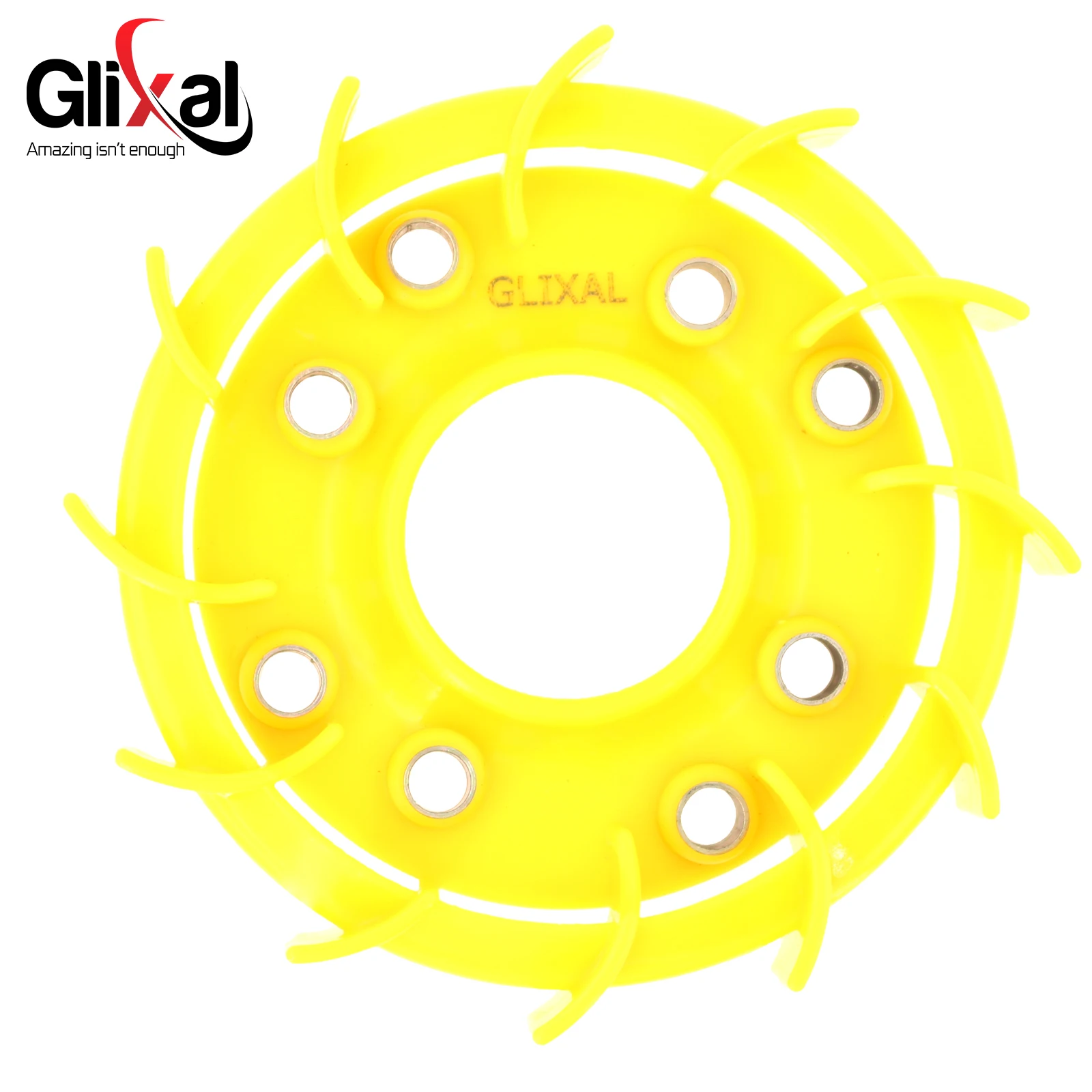 

Охлаждающий вентилятор Glixal GY6 50cc 125cc 150cc High Flow Performance Racing TURBO для 139QMB 152QMI 157QMJ скутера, мопеда, квадроцикла, картинга