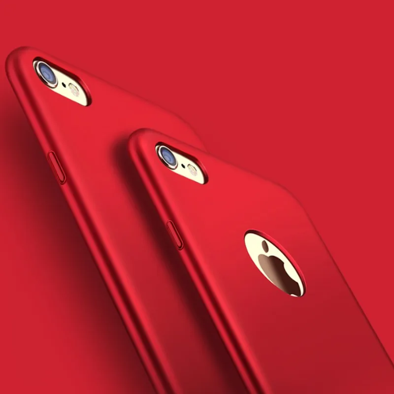 Ультратонкий чехол для iPhone 6 s Plus SE 2020 жесткий матовый из поликарбоната 7 8 X Xs Xr 11 12