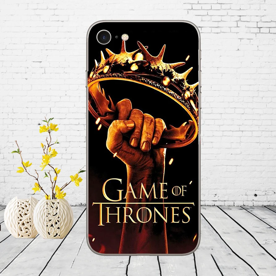 15 98DD Игра престолов сезон 7 Gots7 Мягкий силиконовый чехол для iPhone 5 5S SE 6 6s 8 plus 7 7 Plus X XS SR MAX чехол - Цвет: 15
