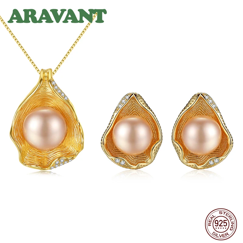 

Комплект из колье и серёг, из серебра 925 пробы, с пресноводным жемчугом