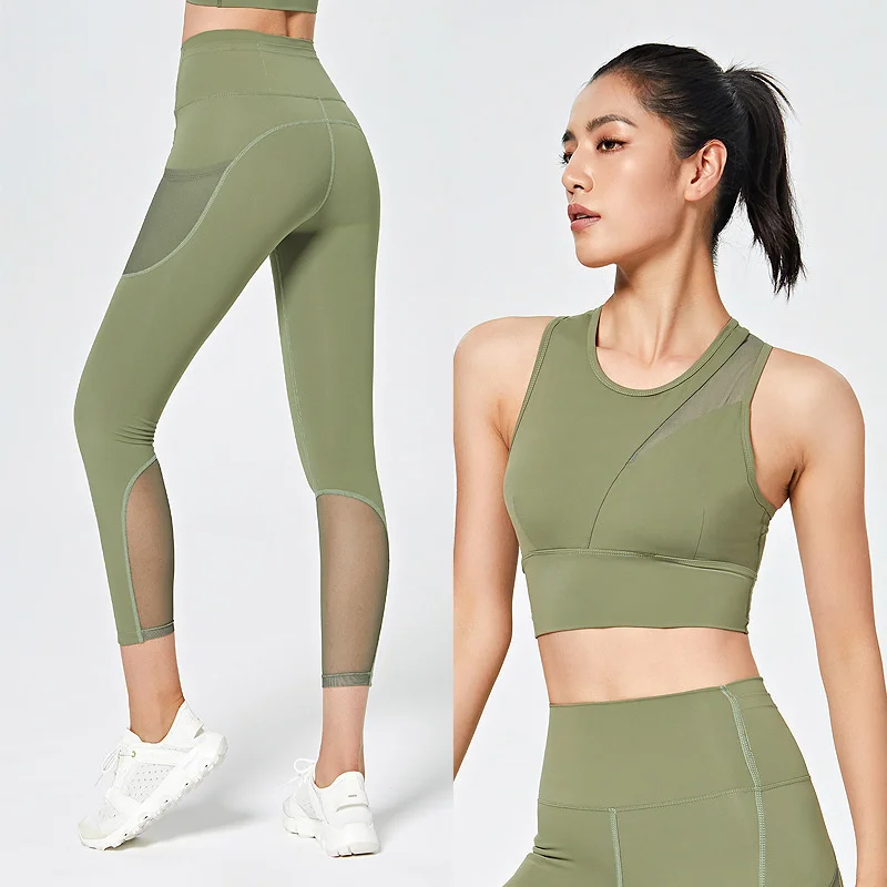 

Women Yoga Sets Newest Seamless Sports Suits Gym Fitness Clothes for Women Crop Top Push Up Leggings Workout Gym Set Sportswear
