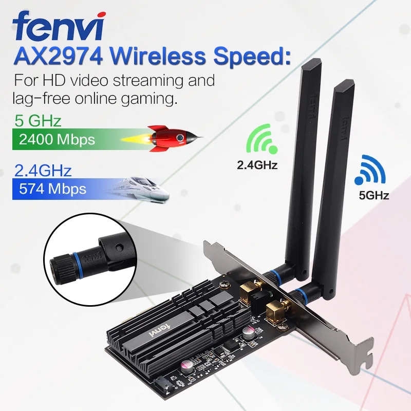 Dual Band 3000 Мбит/с Intel AX200 PCI E WiFi карта адаптер Bluetooth 5 0 802.11ax/ac 2 4 г/с) Wi Fi ГГц Настольный 6