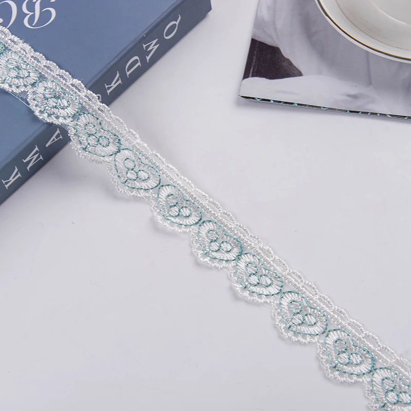 1 м новейшая Золотая кружевная ткань высокого качества лента для занавесок