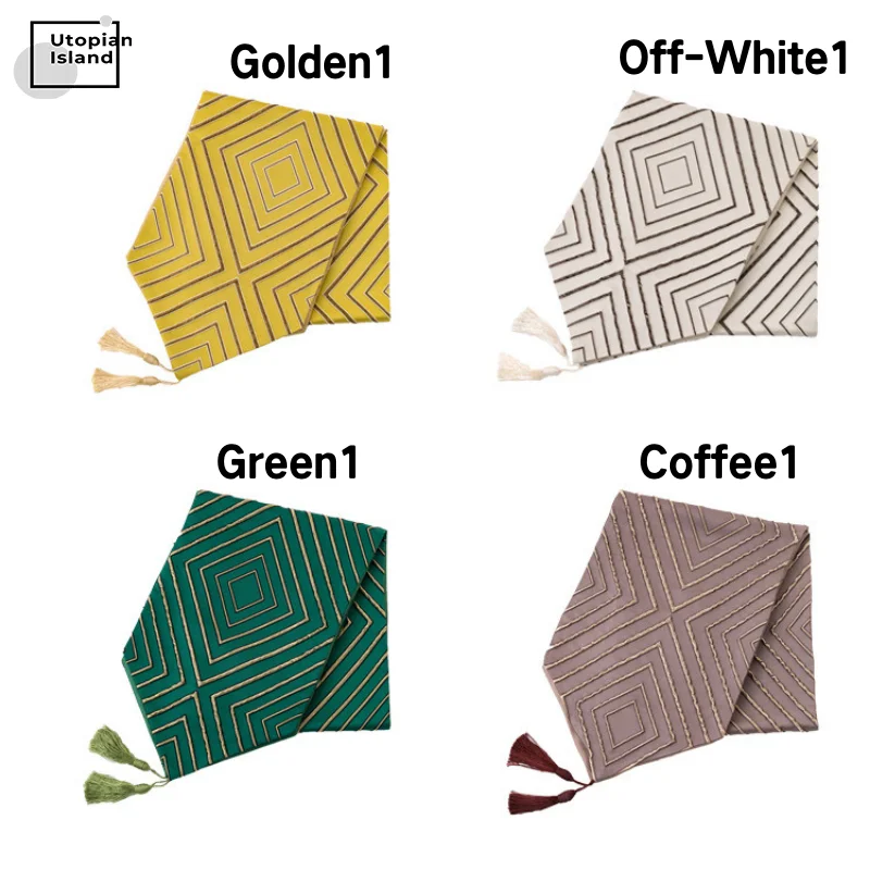 Современный Настольная дорожка s жаккардовые Набор для бегунов обеденные столы