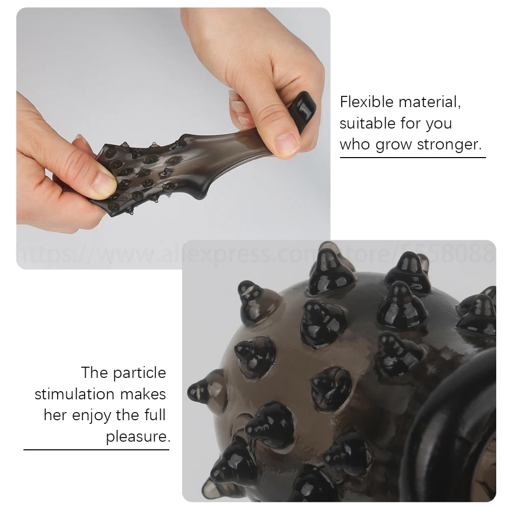 Penis Rings Delayed Ejaculation Male Enlargement Cock Cover Ring Sleeve Dick Chastity Device Erotic Adult Sex Toys for Man | Красота и