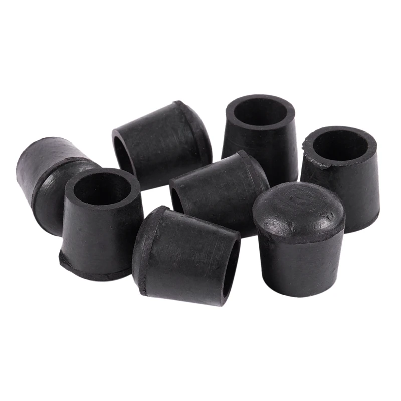 

New Furniture Armchair Table 14Mm Inside Diameter Cone Shape Rubber Foot Covers 8 Parts
