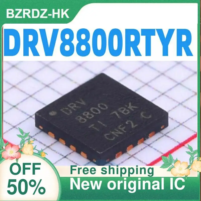 

2-10 шт./лот DRV8800RTYR DRV8800 QFN-16 новый оригинальный IC