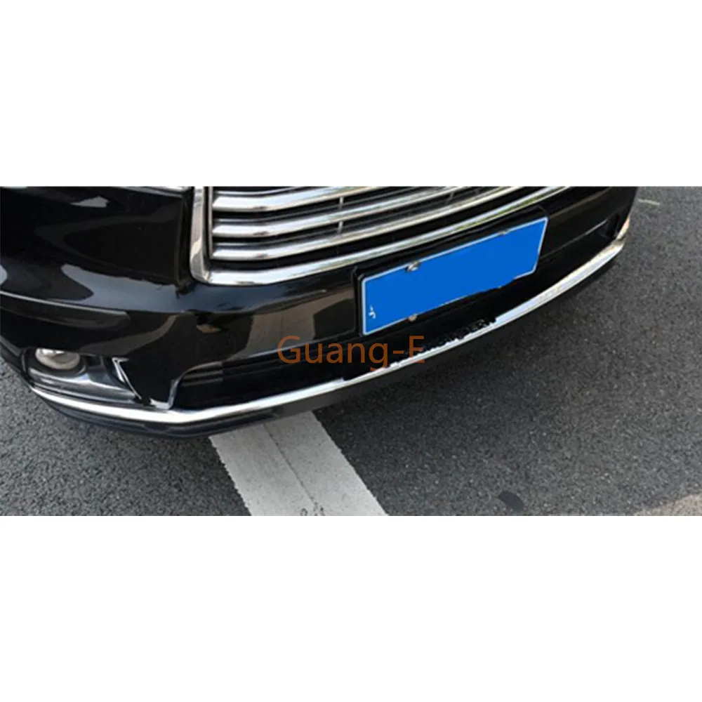 Для Toyota Highlander Защита Крышки Автомобиля ABS хромированные планки Передняя Нижняя решетка решетки вокруг края 2 шт