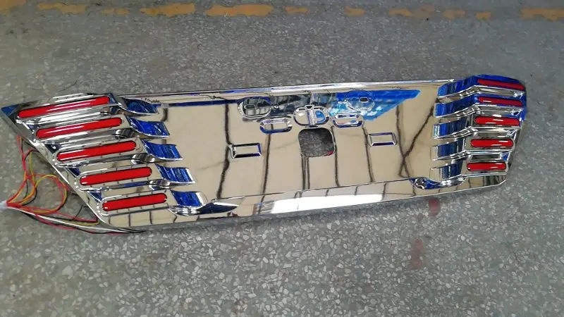 Внешний задний светодиодный огни дополнительная номерной знак с