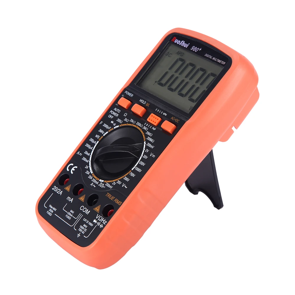 Цифровой мультиметр 980 + Victor RuoShui True RMS 20000 отсчетов ручной диапазон напряжения