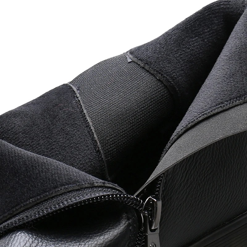 

KUALDA Women Ankle Boots Autumn Fashion Short Plush Side Zipper Female Short Boots Flats Shoes Retro Ladies Footwear Botas Mujer