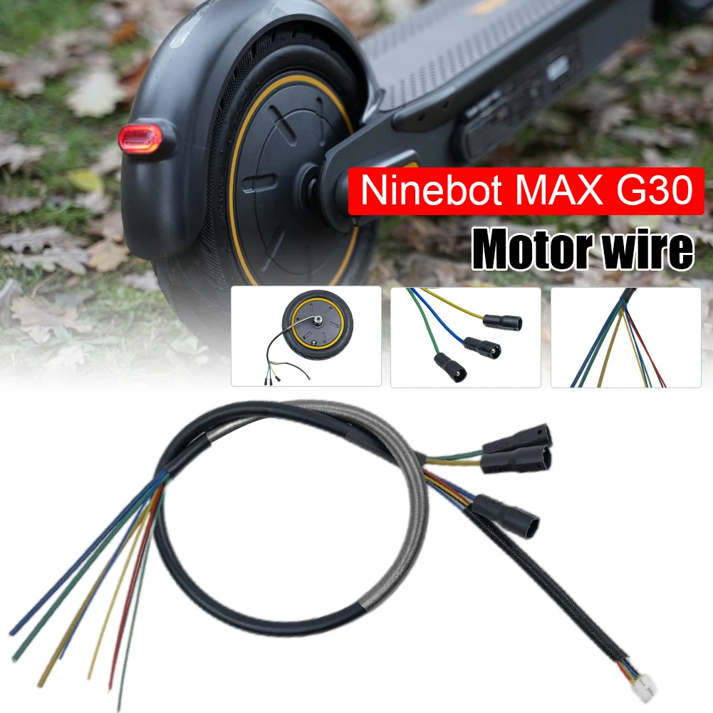 

New Rear Motor Drive Wheel Wiring Harness Power Cord Replacement For Ninebot MAX G30 Electric Scooter Ebike Accessories Parts