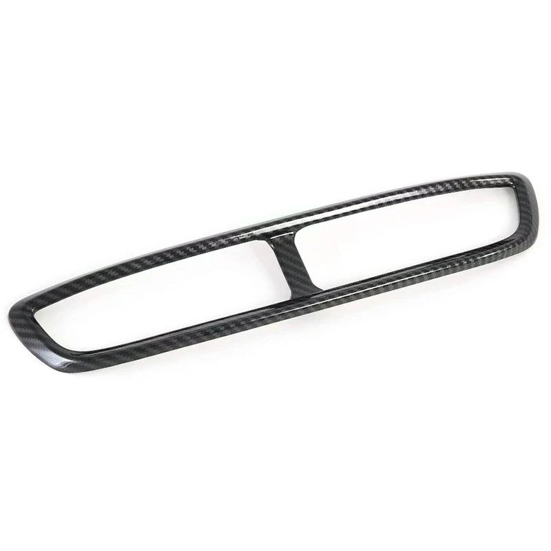 

Car Center Console Air Conditioning Outlet Frame Cover Trim for Hyundai Tucson 2015-2020 Carbon Fiber
