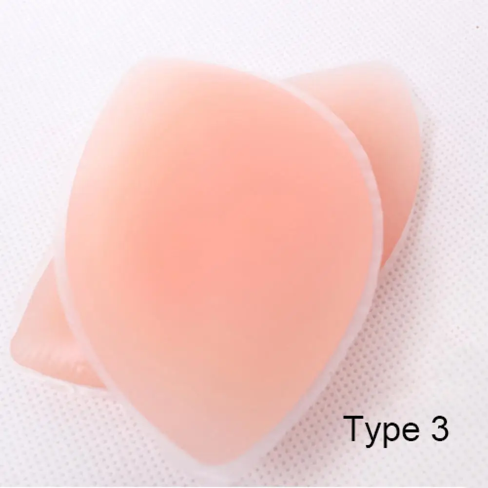 

1 Pair Women Fashion Soft Silicone Gel Bra Breast Enhancer Push Up Inserts Pads