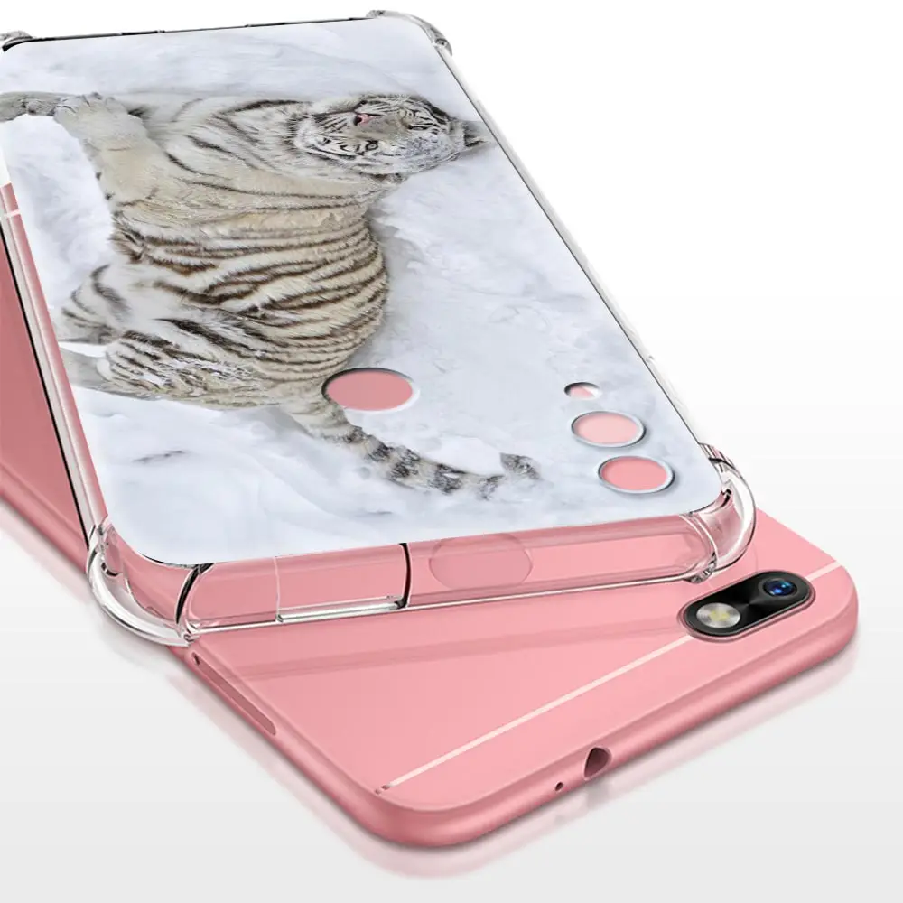 

Tiger Phone Case for Huawei Honor 9X Pro Global 10 20 30 Lite 20 20S 9S 9C 9A X10 Max 5G 30 Youth Airbag Shell