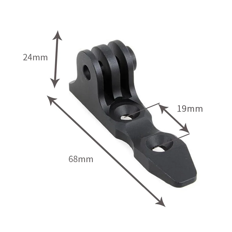 BGNing CNC алюминиевая рукоятка с креплением Keymod для GoPro Max 9 8 7 EKEN Insta360 ONE R AKASO