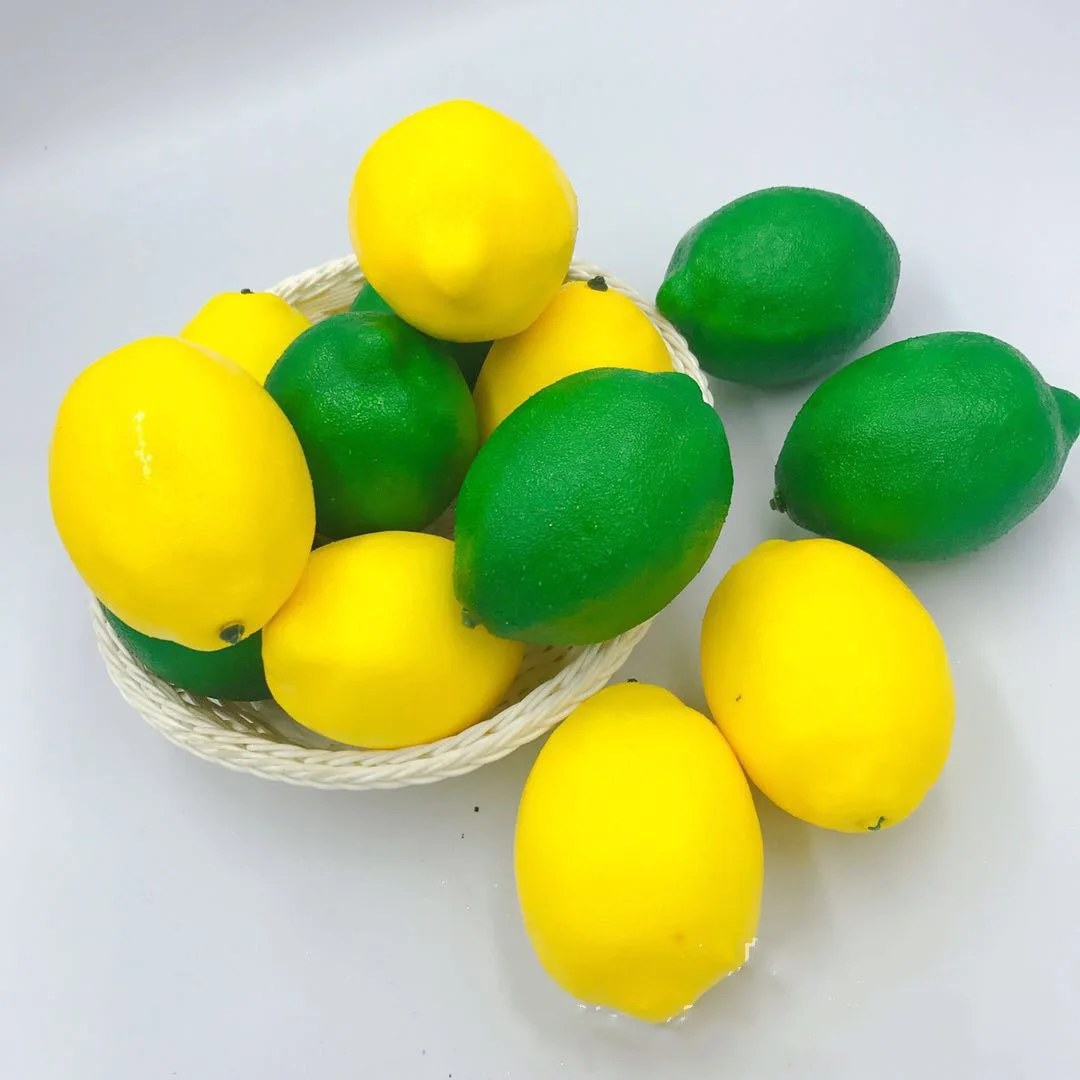 

Simulation Lemon Foam Lemon Fruit Model Photography Props Children's Toys Early Education Props Hotel Restaurant Decoration