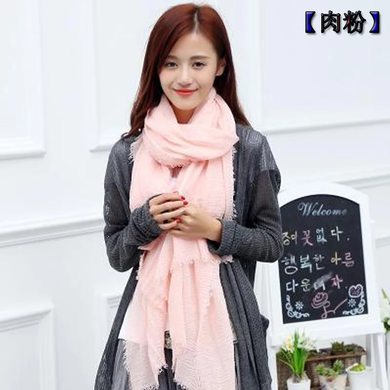 Очень популярный простой шарф в европейском и американском стиле накидка