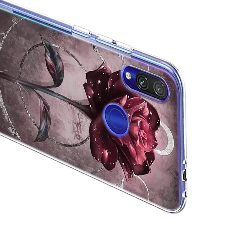 

Beautiful Rose flower For Xiaomi Redmi 10X 9I 9C 9A 9 GO K30 Ultra K20 8A 8 7A 7 S2 6 Pro 5G Bright Soft Phone Case