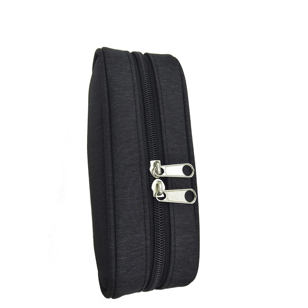 

Carrying Case Zipper Bottle Organizer Cotton Blend Holder Stylish Shockproof 10 Slots Essential Oil Travel Printed Storage