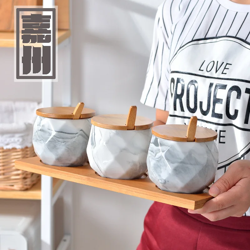 3 шт./набор керамические приборы для приготовления пищи с деревянной