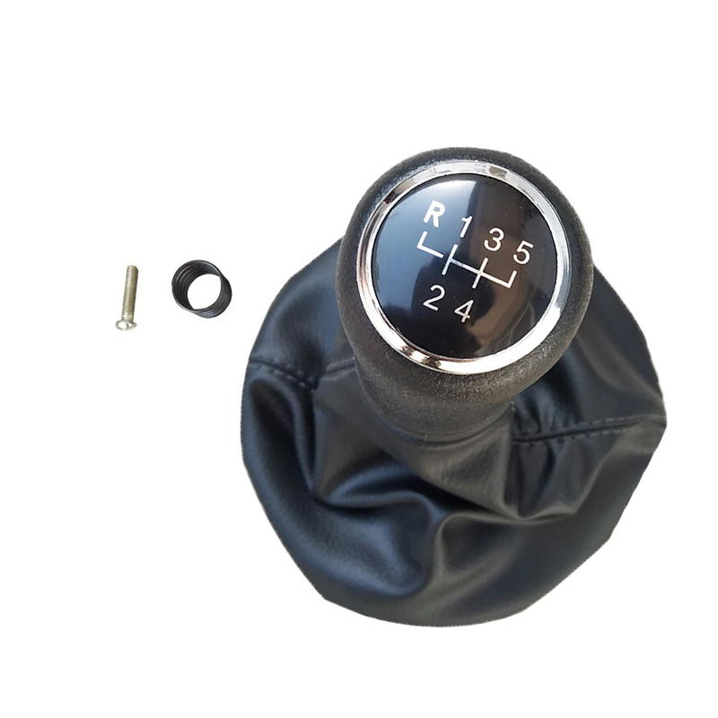 

5/6 Speed Manual Gear Shift Knob Lever Stick Arm Pen Gaiter Boot Cover Case For Volkswagen