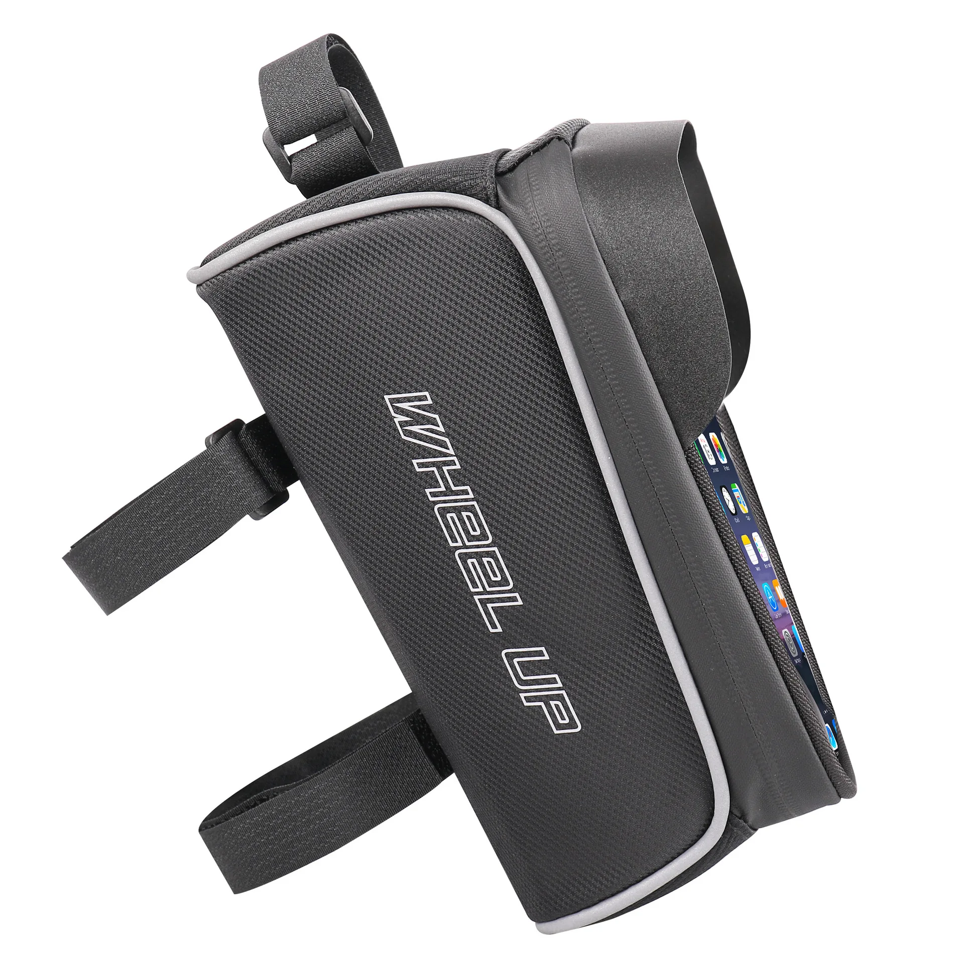 

2021 New bike pack mountain bike front beam bag waterproof mobile phone bag cycling bag bike bag