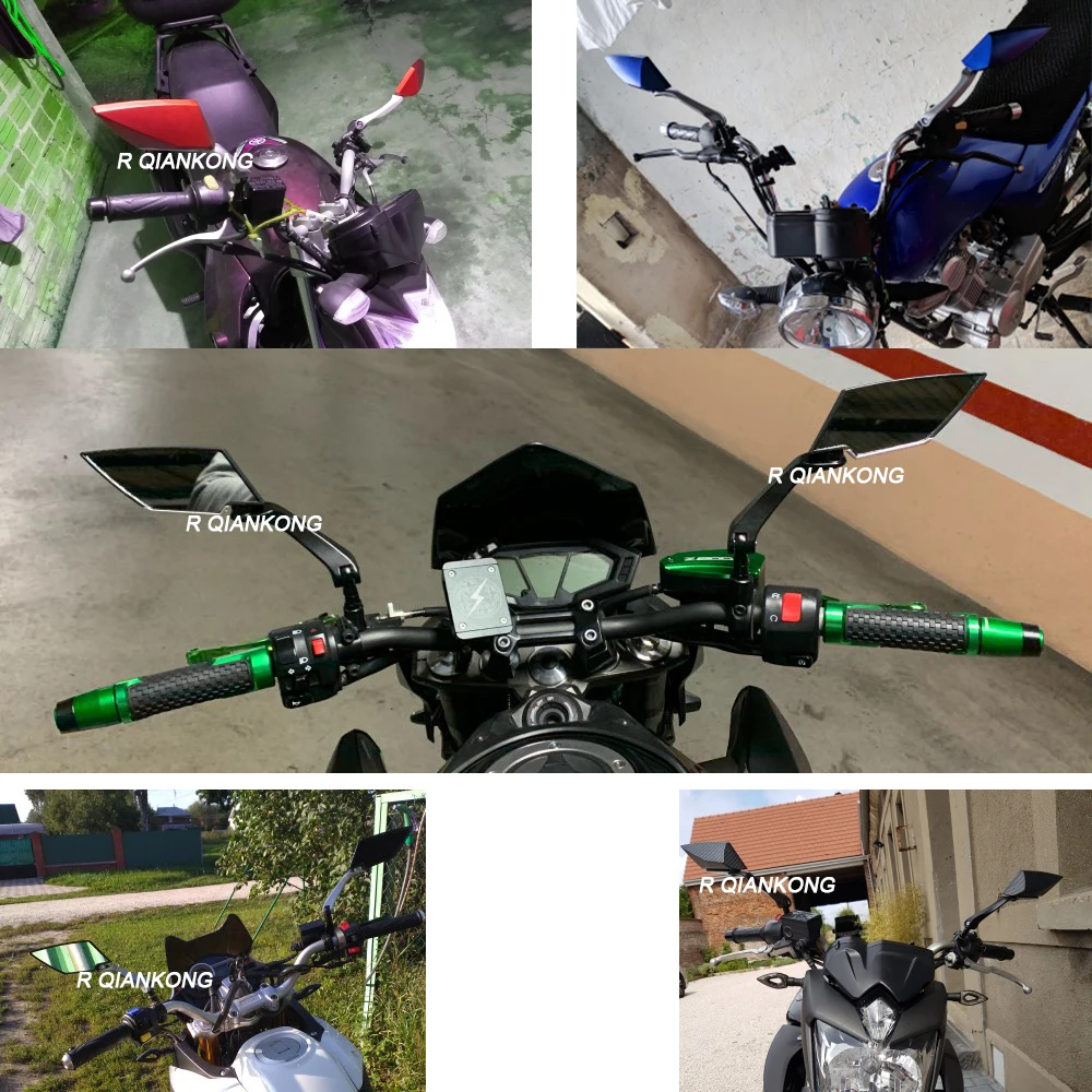 Универсальное боковое зеркало для мотоцикла YAMAHA YZF R1 R6 2005 2006 2007 2008 2009 r3 fz1 mt 09 MT07