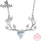 Цепочка с подвеской в виде оленя, из серебра 925 пробы, D490