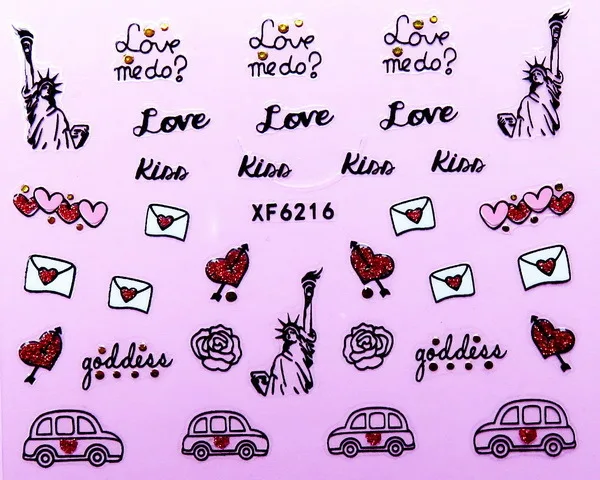 1 шт. новая наклейка для ногтей японская аппликация водонепроницаемый прочный