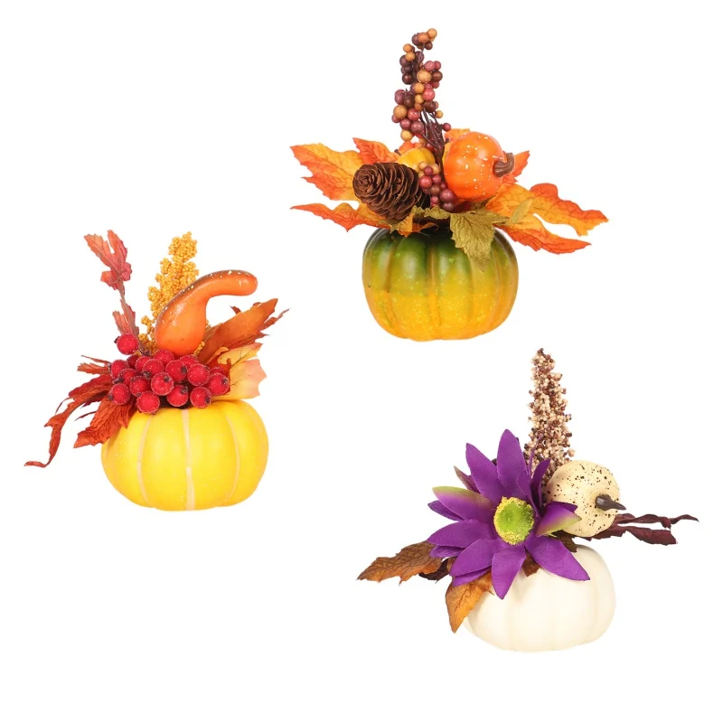 Мини поддельные овощи искусственная тыква имитация Милая Тыква Хэллоуин