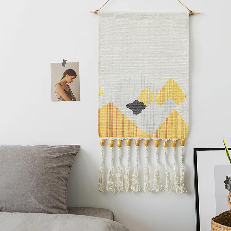 Гобелен горный настенный Плетеный гобелен художественный набивной ковер