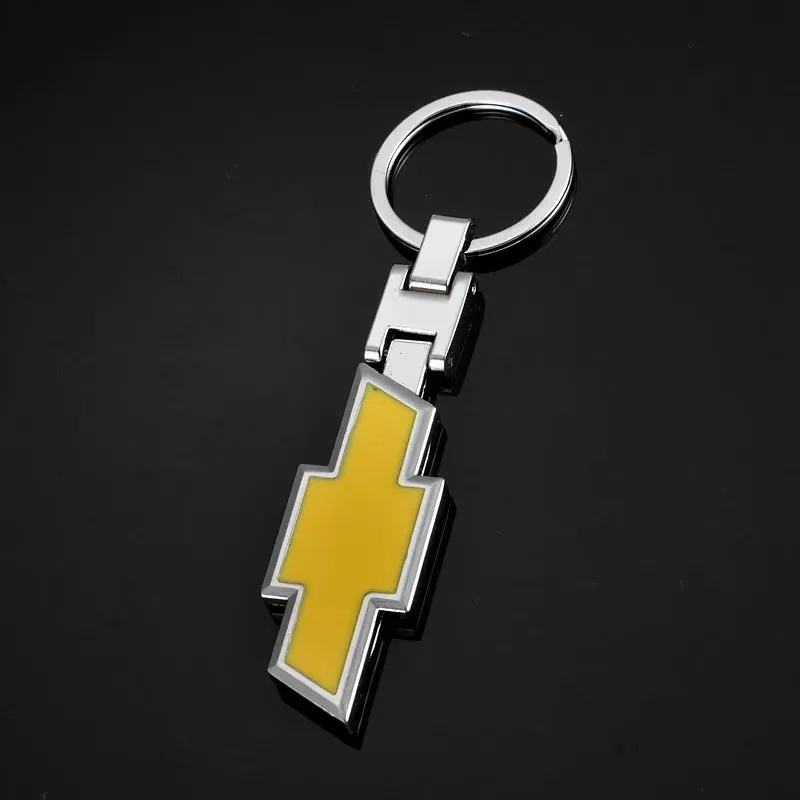 

Creative Metal Car Emblem Keychain Keyring For Man Women Gift For Chevrolet Colorado Cruze Spark Captiva Malibu Trax Aveo Camaro