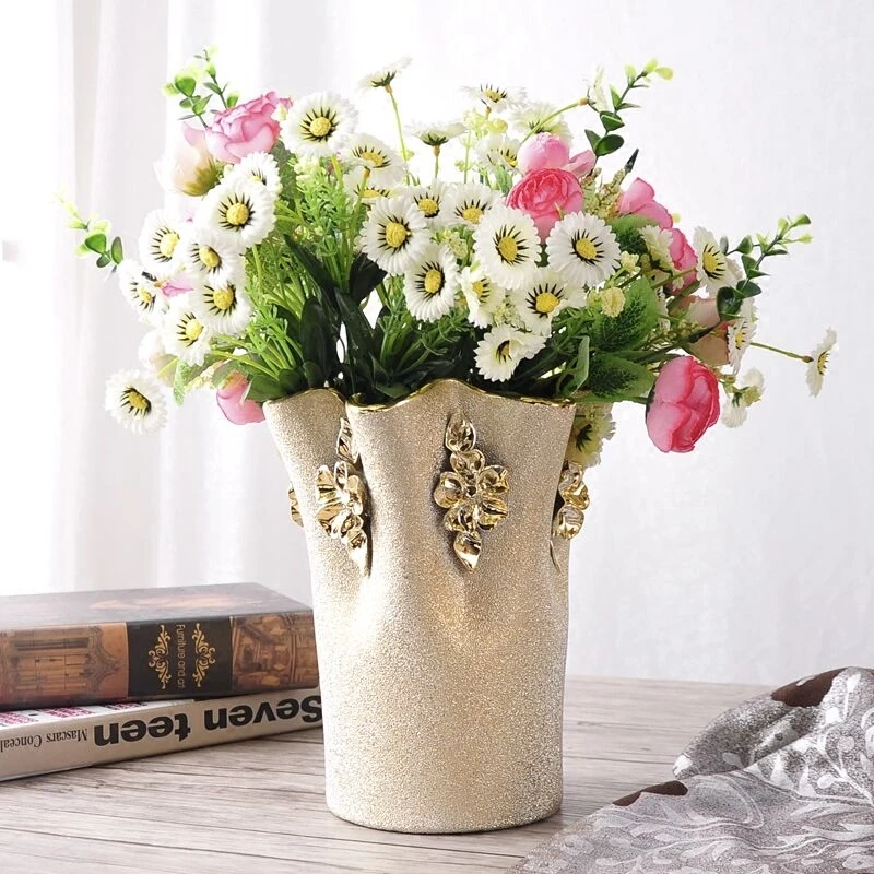 

Simple modern ceramic vase European living room TV cabinet wine cabinet table Ornament Gift home decoration