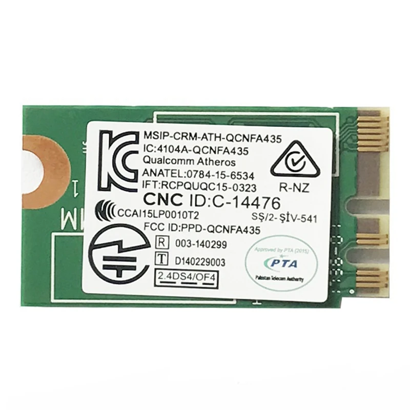 DW1810 встроенная сетевая карта AC M.2 NGFF Двухдиапазонная 2 4G/Φ Bluetooth беспроводные