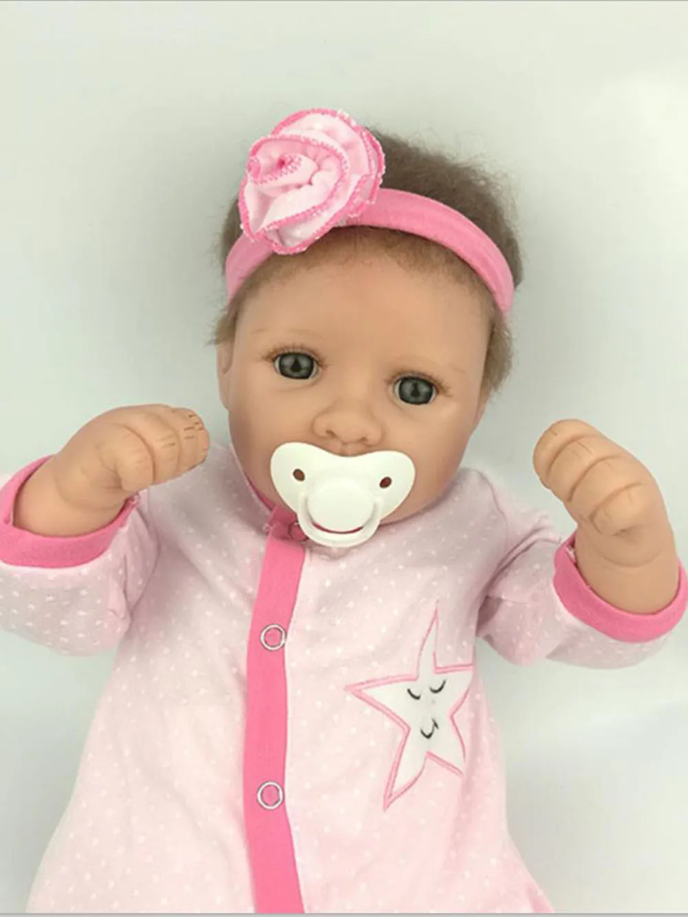 Avani кукла 'Eva' 50 см возрождается новорожденного ребенка куклы ручной работы