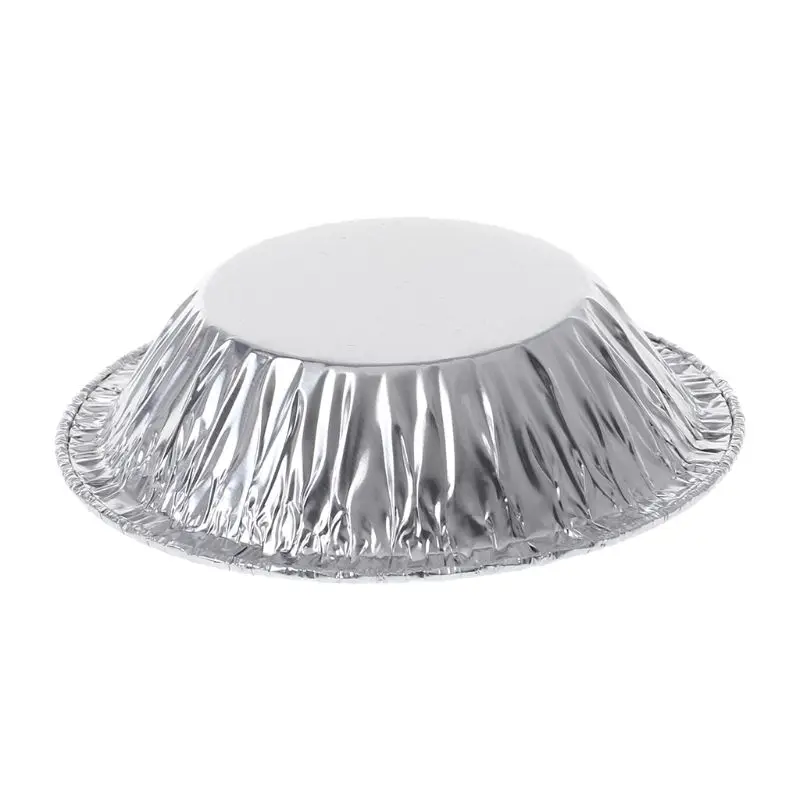 250 шт. одноразовая алюминиевая фольга для выпечки яиц кастрюля капкейка пластина