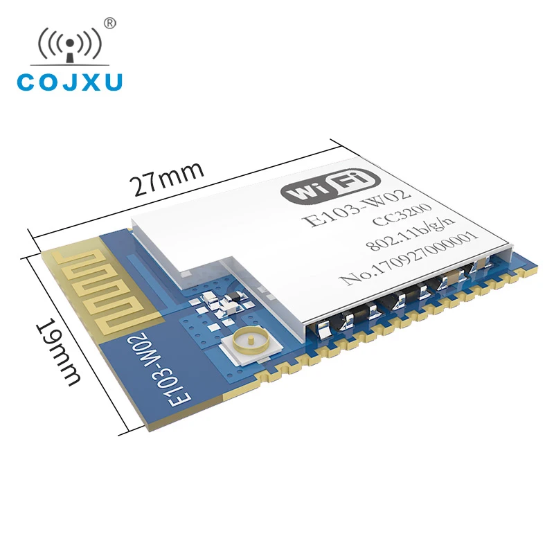 CC3200 изолятор балки встряхивая чип IoT UART WiFi модуль 2 4 ГГц 20dBm Беспроводной RF