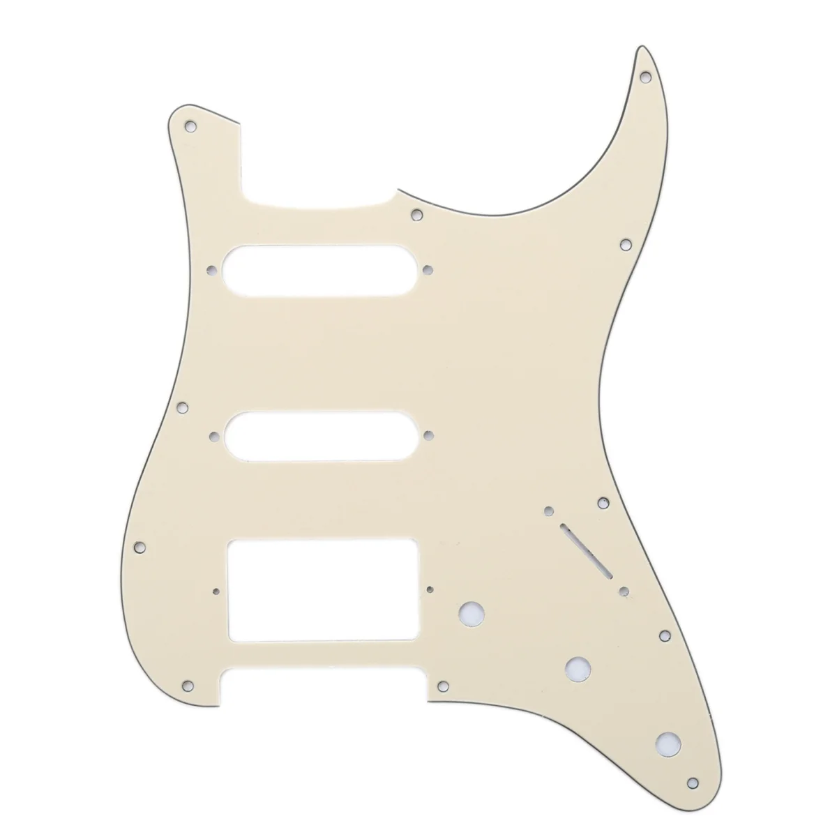 Musiclily HSS 11 отверстие гитары Страт накладку для Fender США/мексиканский сделано